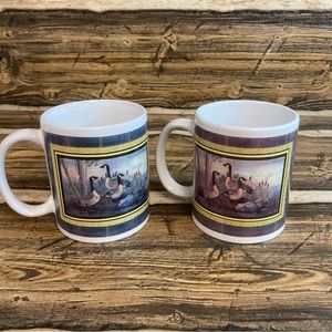 Vintage Houston harvest coffee mugs set of 2
